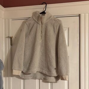 Calvin Klein Cream Fleece Hoodie